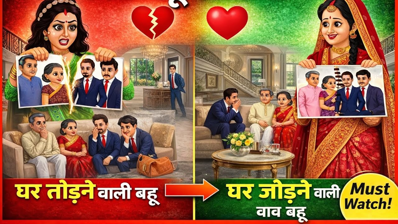 Ghar todne Wali Bahu ghar jodne wali Bahu😱🤔