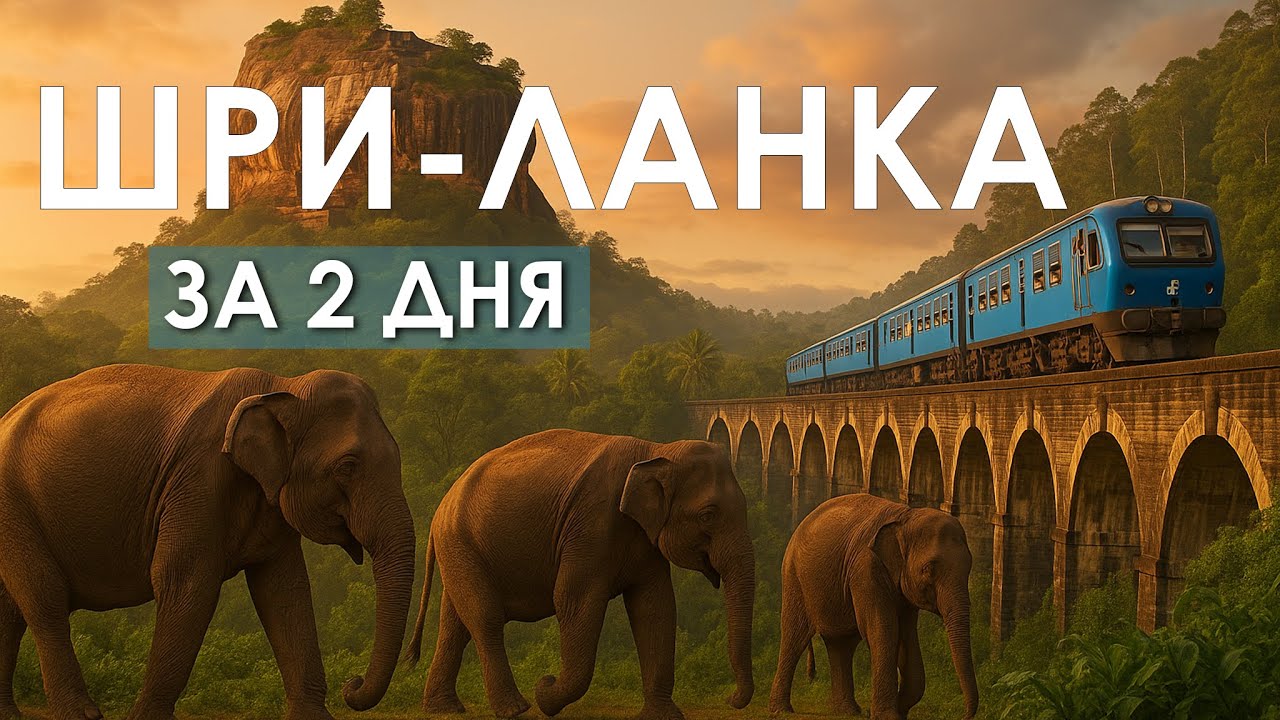 Шри-Ланка за 2 дня: ТОПОВЫЕ ЛОКАЦИИ. Что посмотреть: Сигирия, Амбулувава, слоны, чай и другое