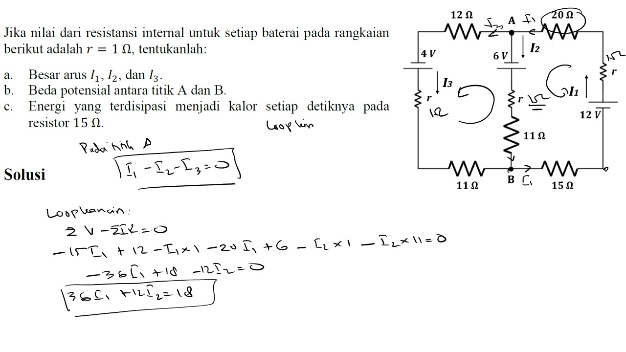 Soal Ujian 1 fisika ITB semester 2 tahun 2024-2025 no 5-sesi minggu