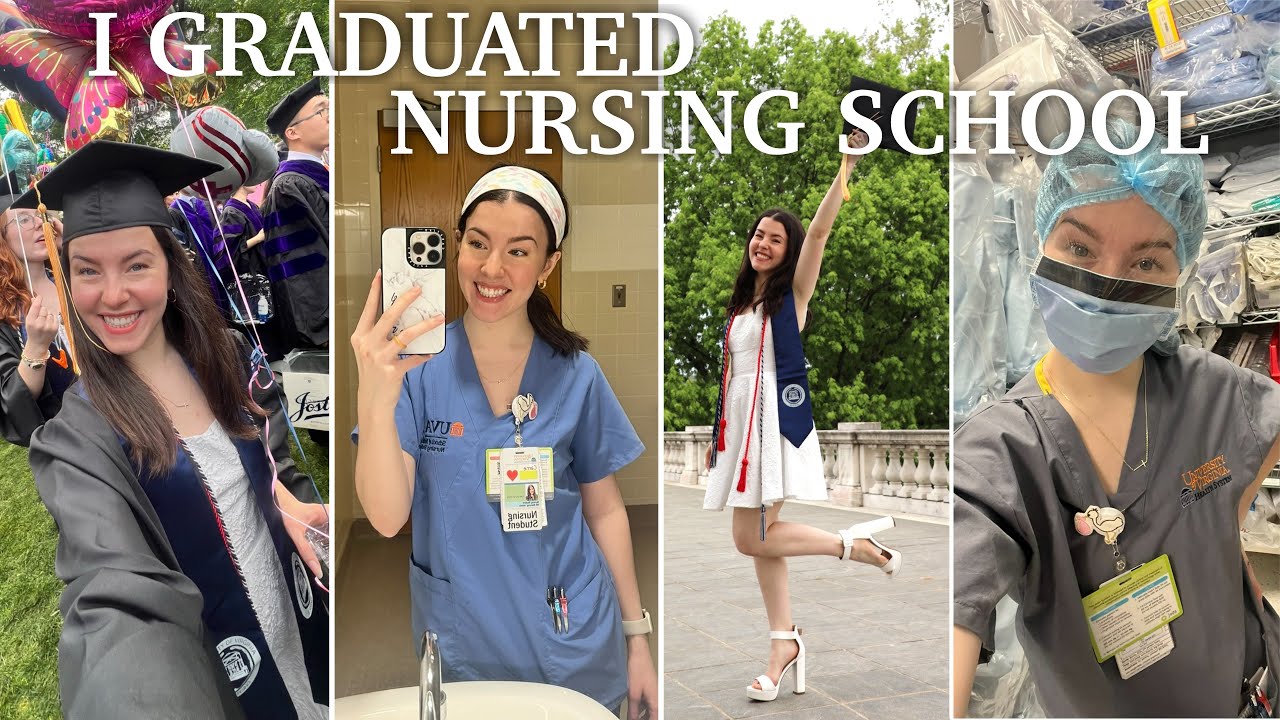 I GRADUATED!!!🎓🩺✨ UVA School of Nursing (college graduation vlog)