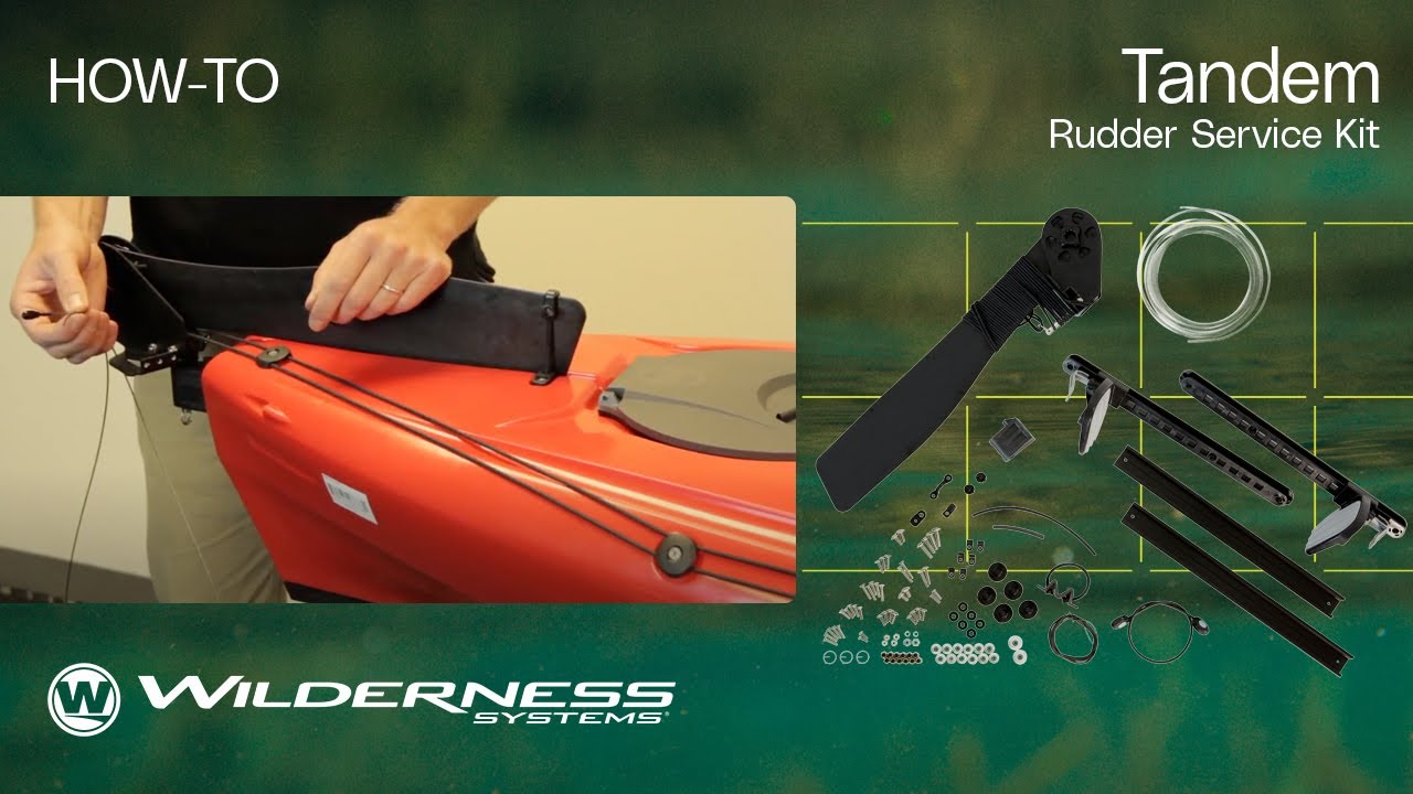 How To: Tandem Rudder Service Kit | Wilderness Systems