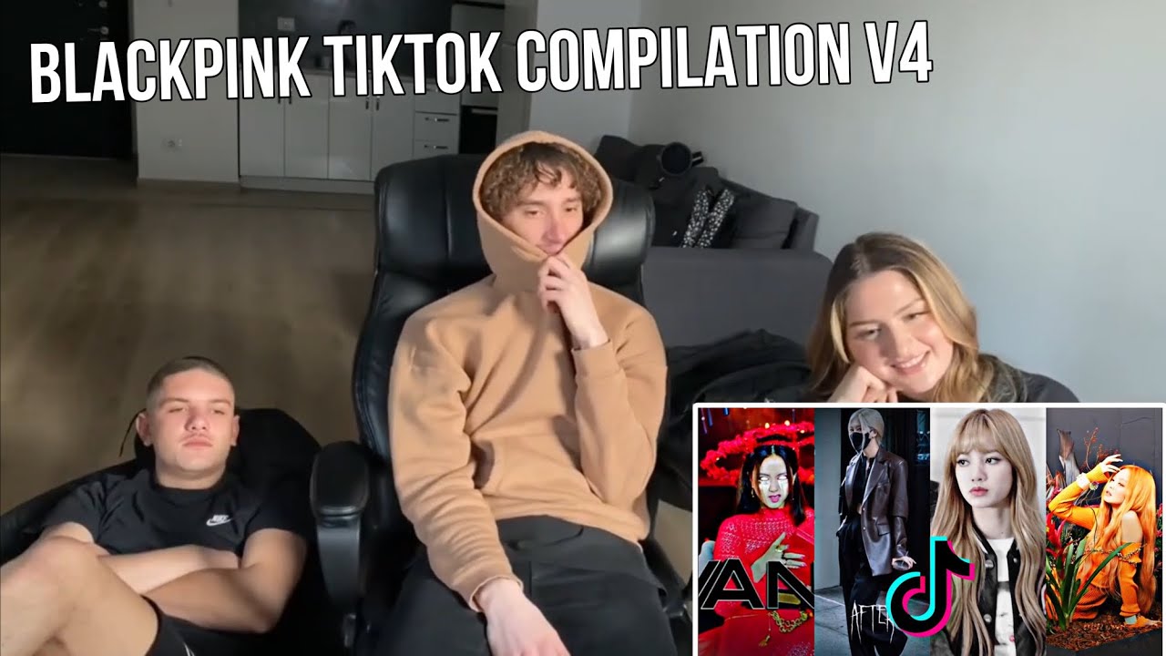 BLACKPINK TIKTOK КОМПИАЦИИ | РЕАКЦИЯ V4