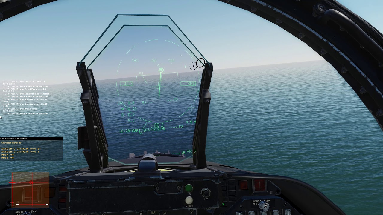 DCS World F/A-18C Hoggit Defending from Teamkiller