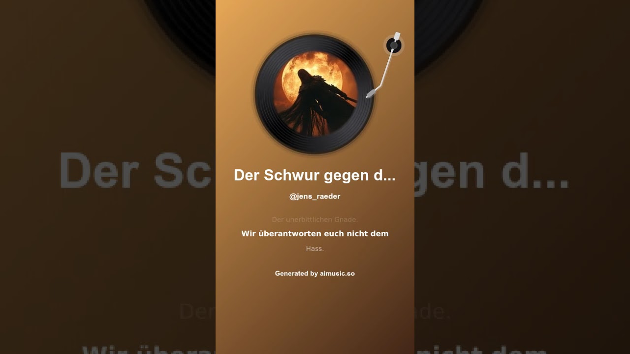 Der Schwur gegen die Spalter 1