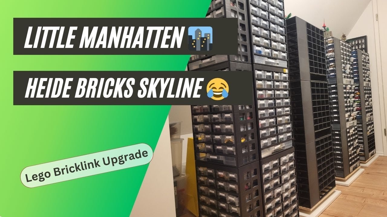 BRICKLINKSHOP 2.0 🏙️  - Schon der End Ausbau? 🤷‍♂️ Ich baue den Shop um. Passen die 100K Legosteine?