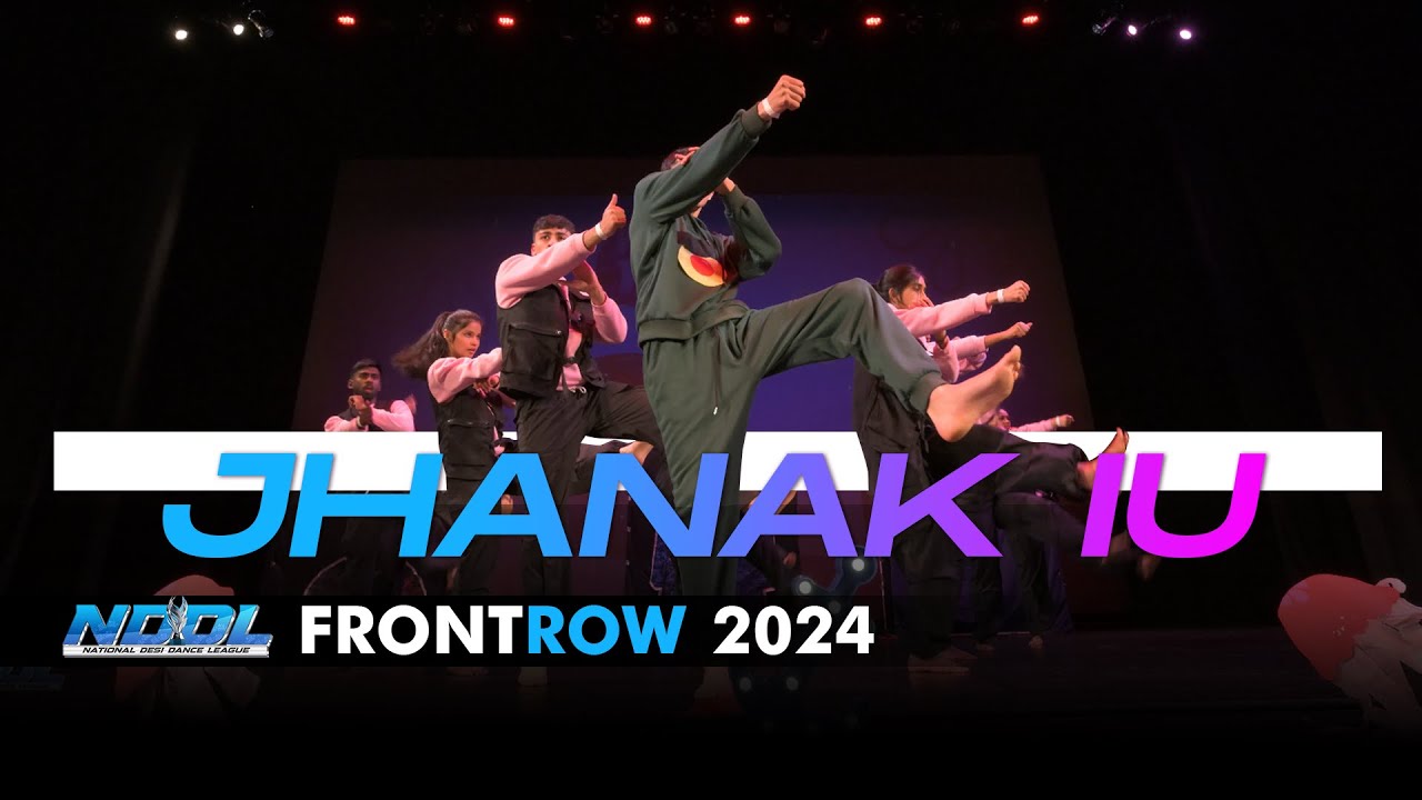 Jhanak IU Front Row | SECOND PLACE | National Desi Dance League | Nationals 2024 | #NDDL2024