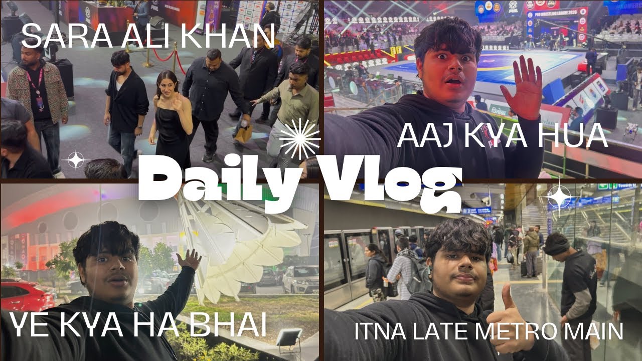 Daily vlog sara ali khan se kasa mila mera Vlog m kasa aaye?😱😱