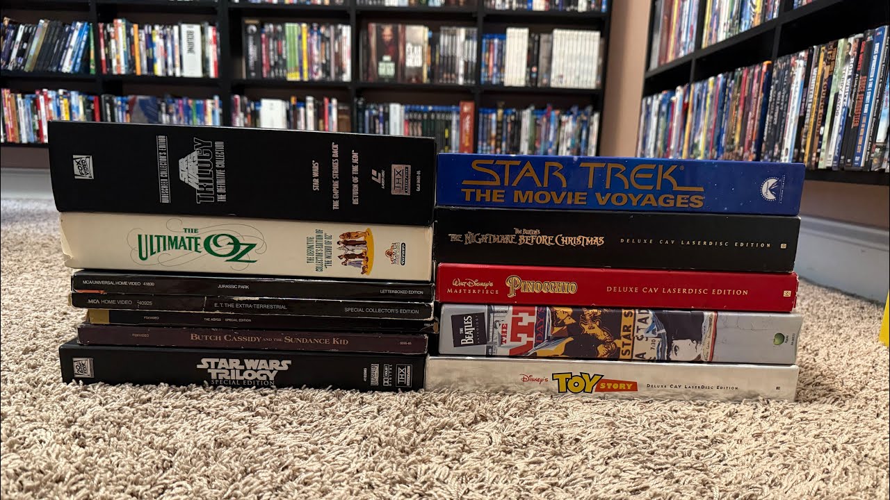 My Entire Laserdisc Collection