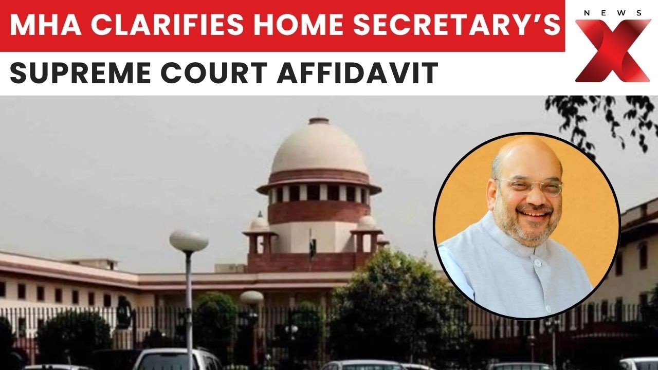 Supreme Court Contempt Notice: MHA Says Home Secretary&rsquo;s Affidavit Is Not An Apology