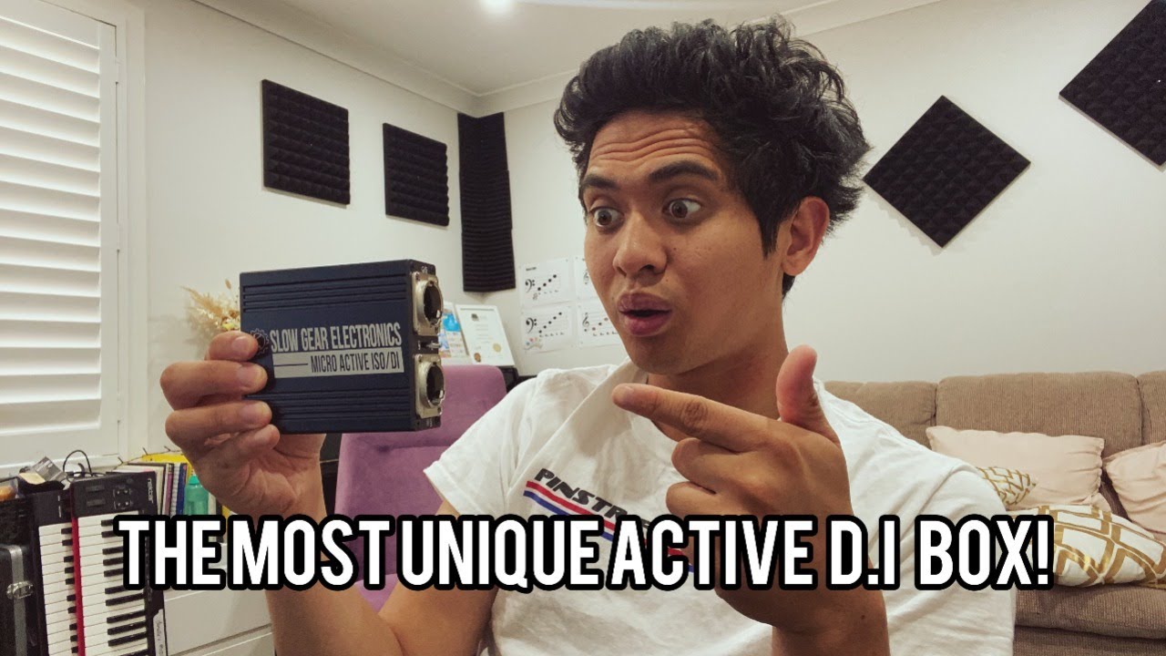 Slow Gear Electronics MAID Unboxing & Demo | An Active D.I Box Like Nothing You've Seen Before!
