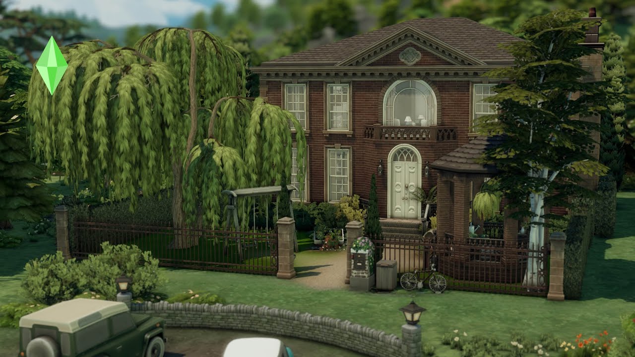 Georgian Generational House | The Sims 4 Speed Build
