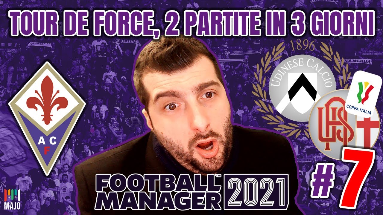 ⚽ 2 Partite in 3 giorni | Carriera Fiorentina FM2021 | Gameplay ITA #07 | Vs Udinese e Alessandria ⚽