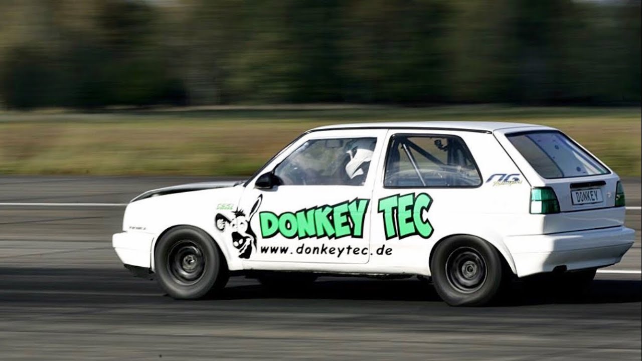 1400hp VW Golf VR6 Turbo 8,467sec @ 1/4 mile!!! TTT Test & Tune 16.09.2017