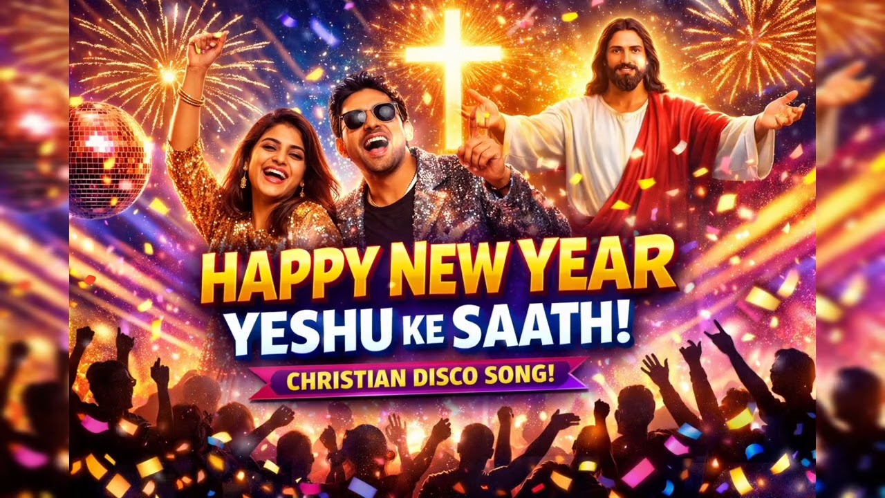 Happy New Year 2026 | Yeshu Ke Saath | Christian Disco Song | Hindi Gospel Dance Song