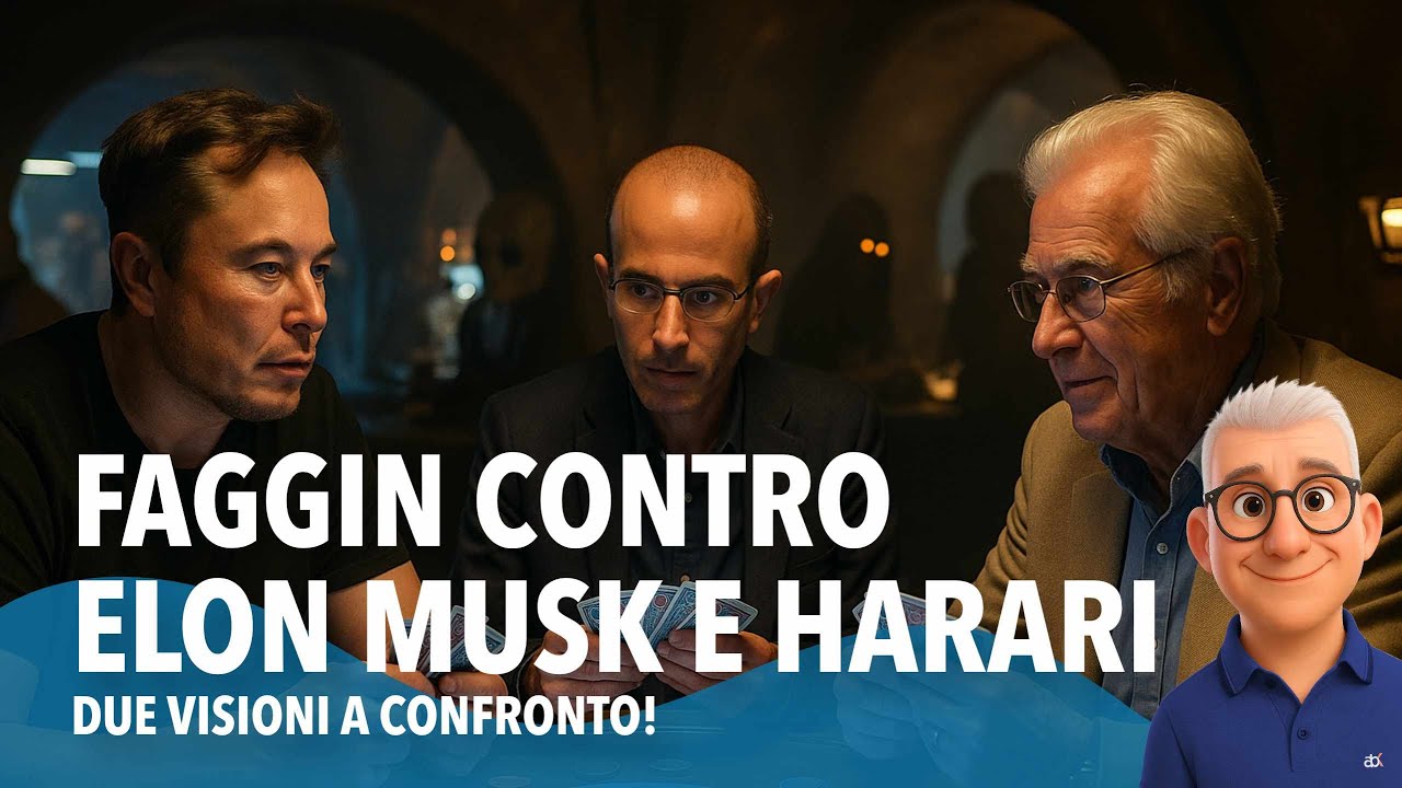 Faggin contro Elon Musk e Harari: 2 visioni a confronto