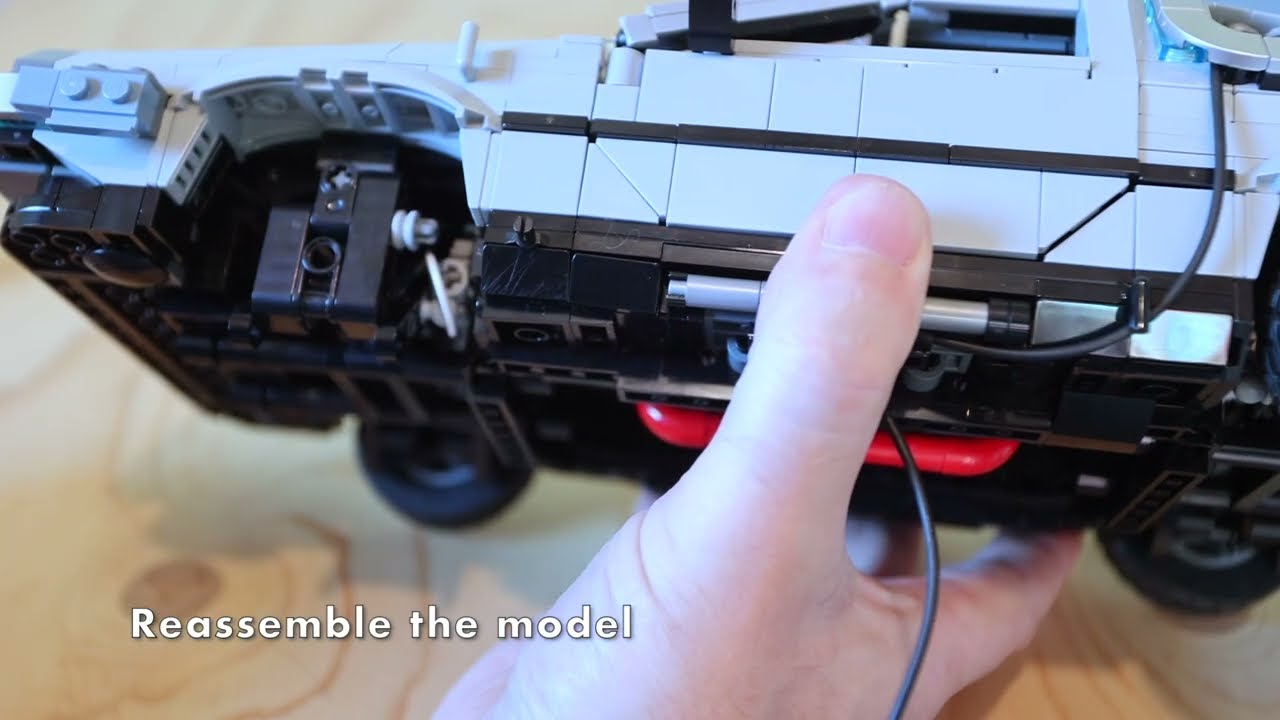 Cablemod for Lego set 10300