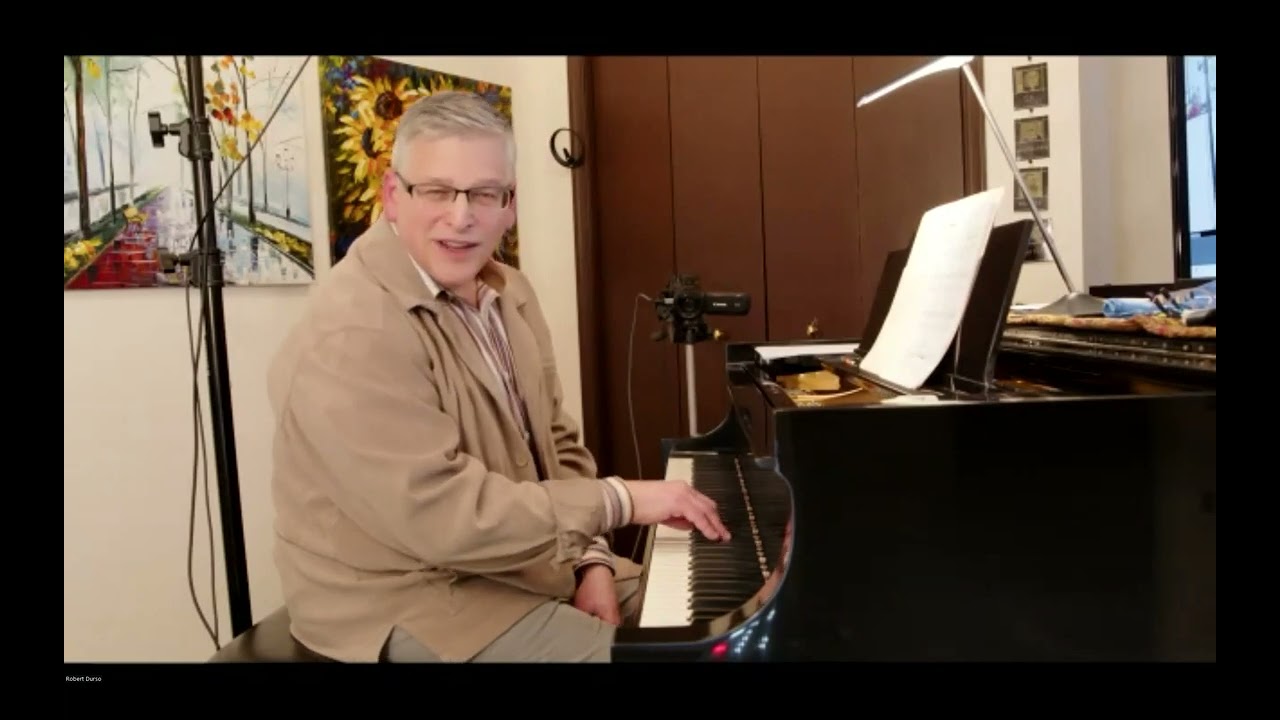 Berceuse op.57 Frederic Chopin;  Robert Durso gives a Musical and Technical lecture.