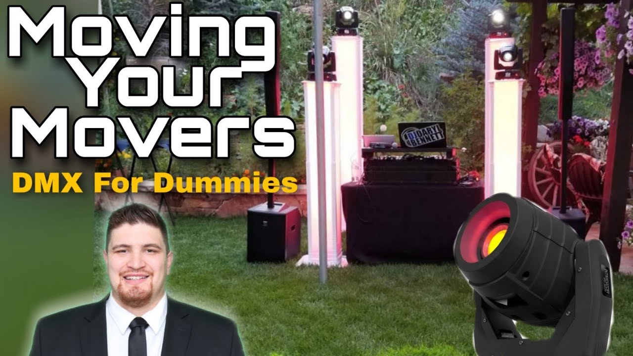 DMX For Dummies 3: Moving your movers (3 ways to create movement with your moving head lights)