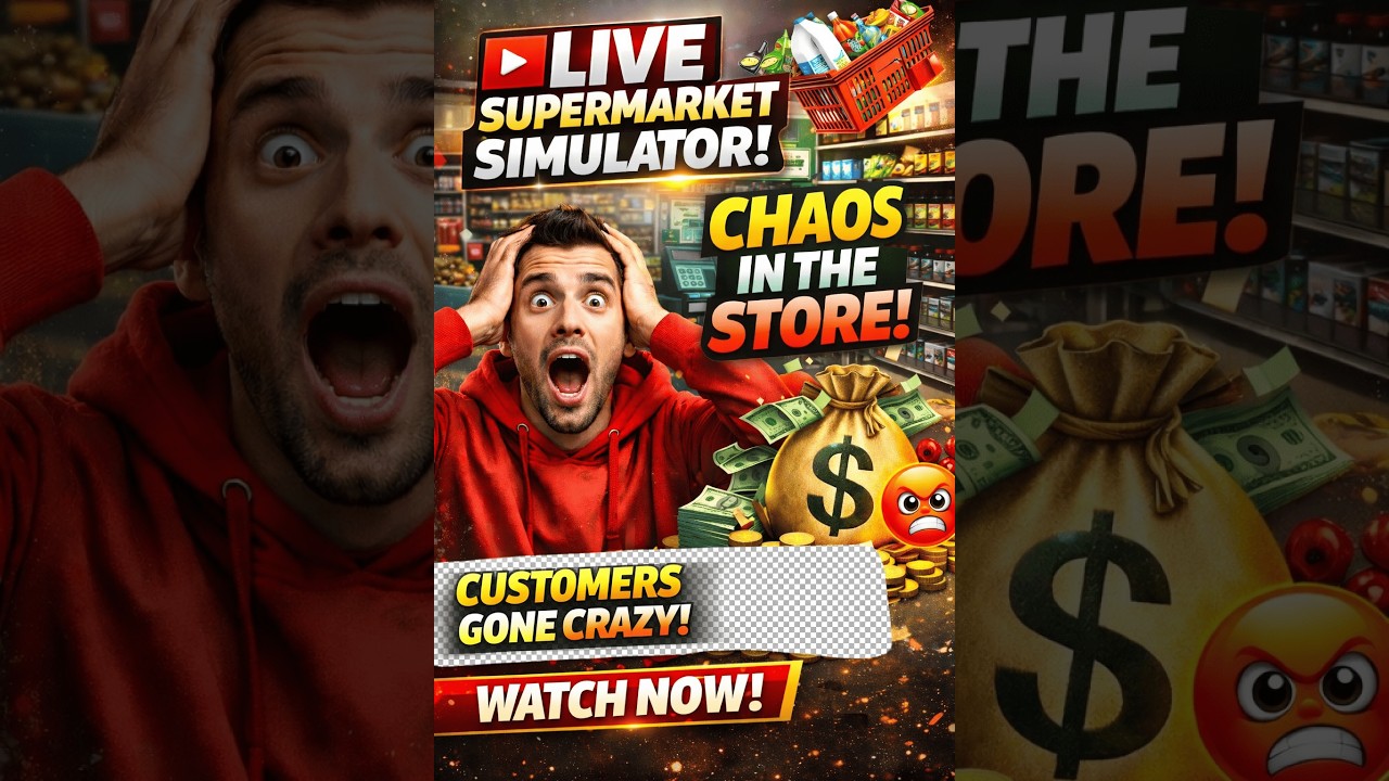 Can I Become a Millionaire From a Grocery Store? 🛒💰 | #supermarketsimulator  #simulator  #livesteam