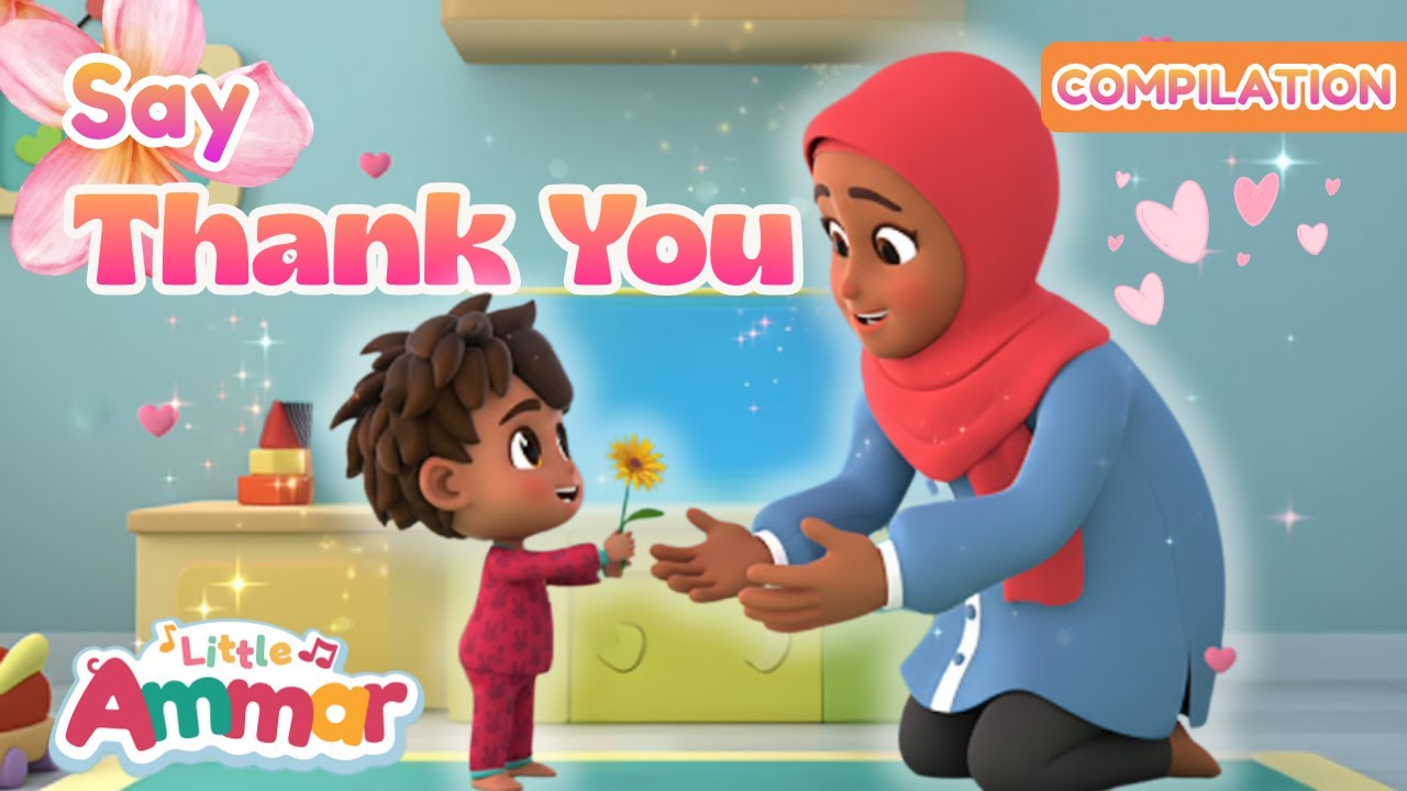 Say Thank You 🤍 Little Ammar Learns Gratitude | Durioo+ The Makers Of Omar & Hana