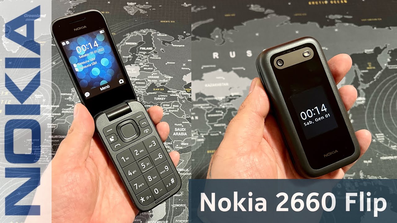 NOKIA 2660 Flip 4G LTE - Unboxing and Hands-On
