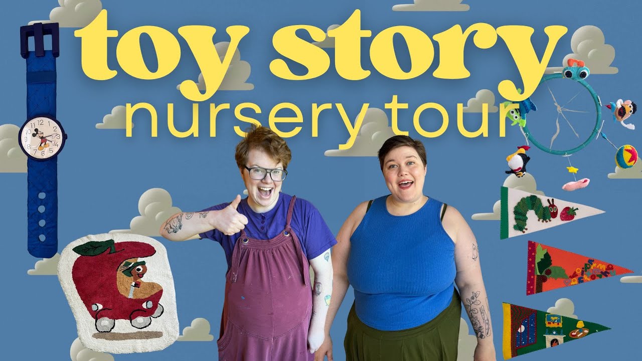 Nursery Tour 🎨 | DIY Toy Story Nursery | Nursery Ideas