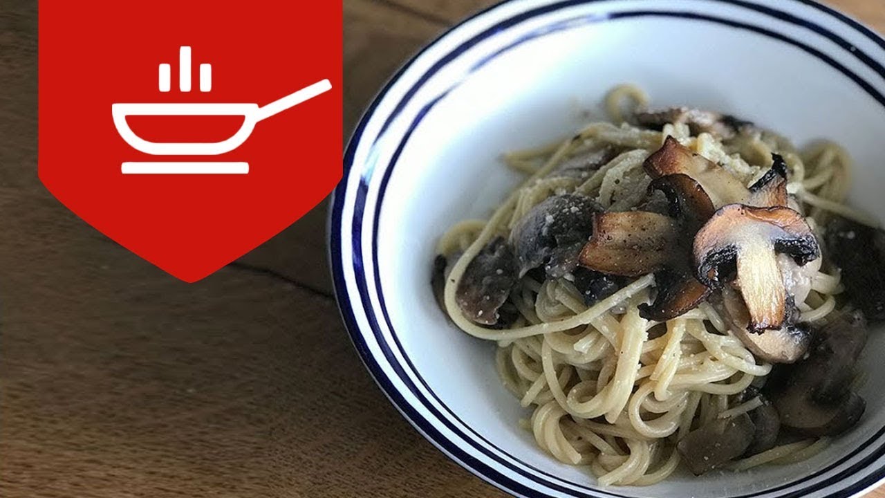 Tek Tencere Mantarlı Makarna Tarifi | Esen Hünal