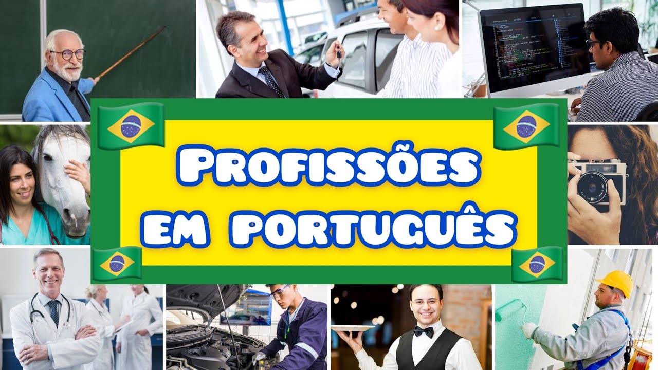 Aprender português. Vocabulário - Profissões
