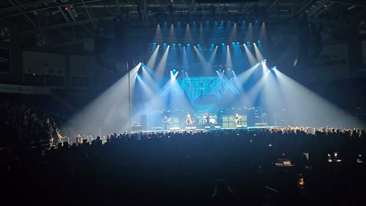 Anthrax Indians Live Victoria BC February 15th 2026