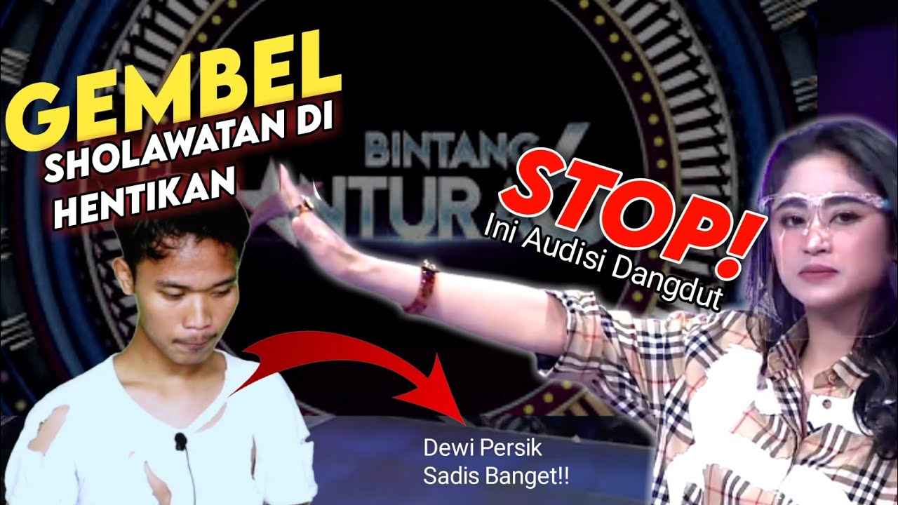 Gembel Ikut Audisi Lida Ketika Sholawatan malah Di Hentikan