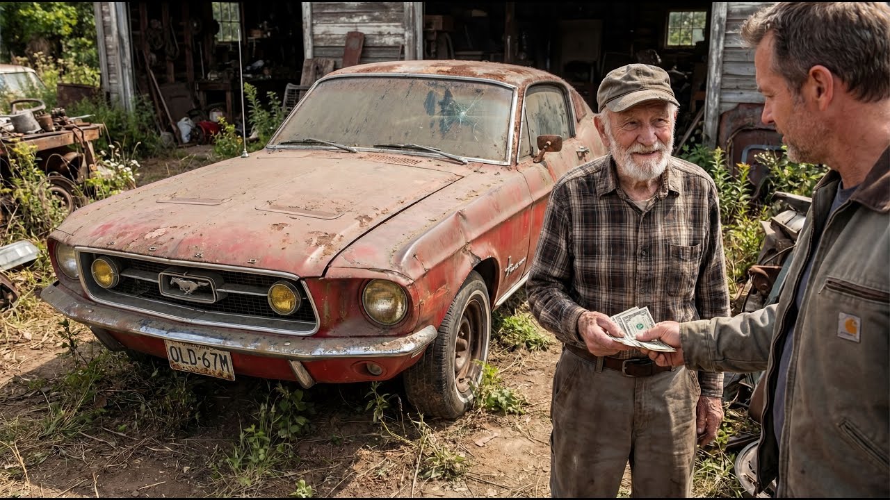 We Bought Grandpa's Abandoned 1967 Mustang for $1,000… Then RESTORED It to PERFECTION!