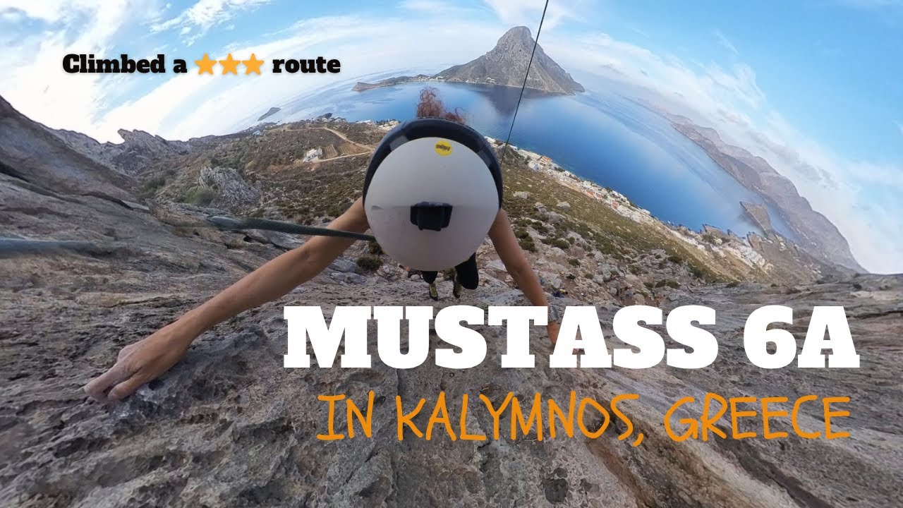 My First 6a Climb in Kalymnos – Pockets, Tufas & a Bee Hive!