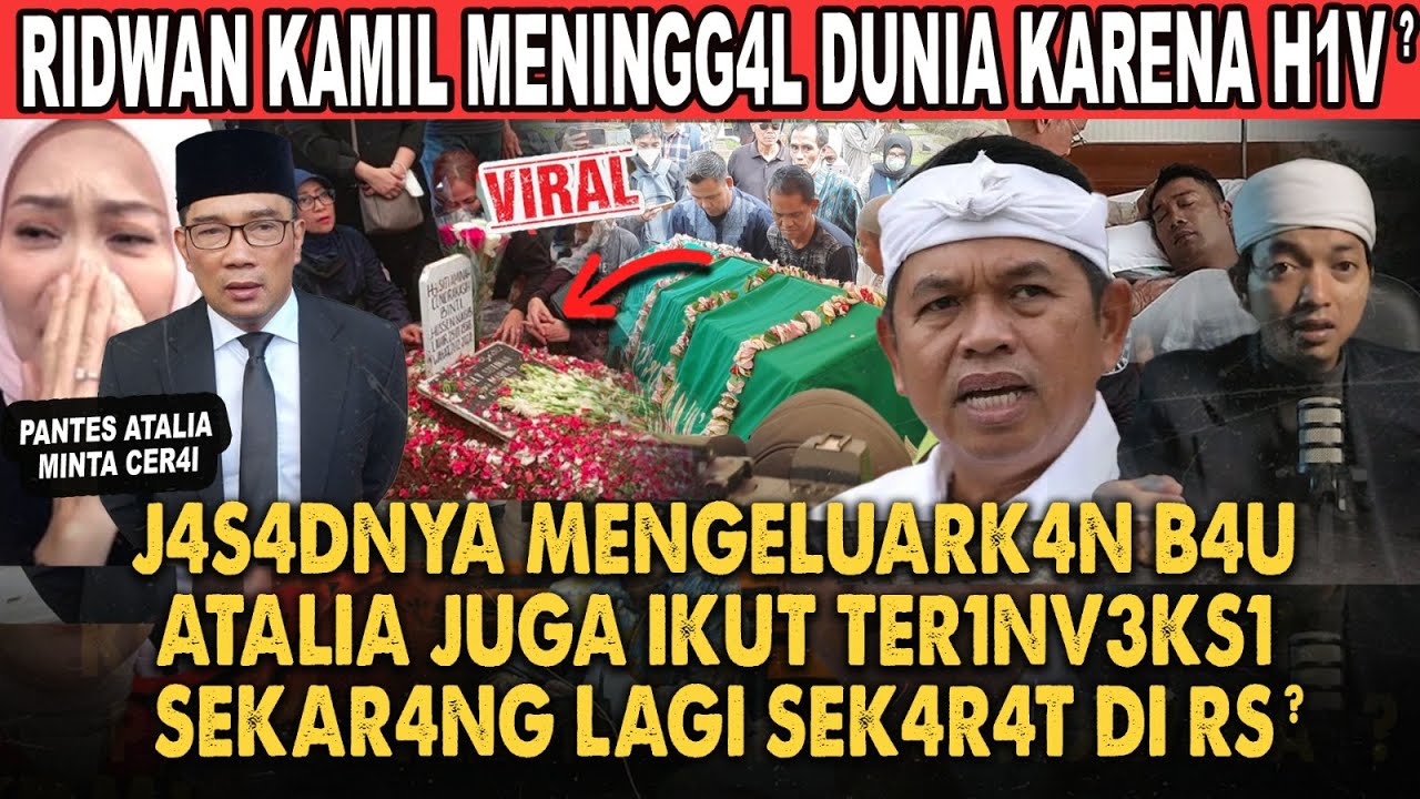 PARAAHH!! KANG DEDI MULYADI TERKEJUT RIDWAN KAMIL MENINGG4L SETELAH PAKAI DUIT KORUPSI DENGAN INI?