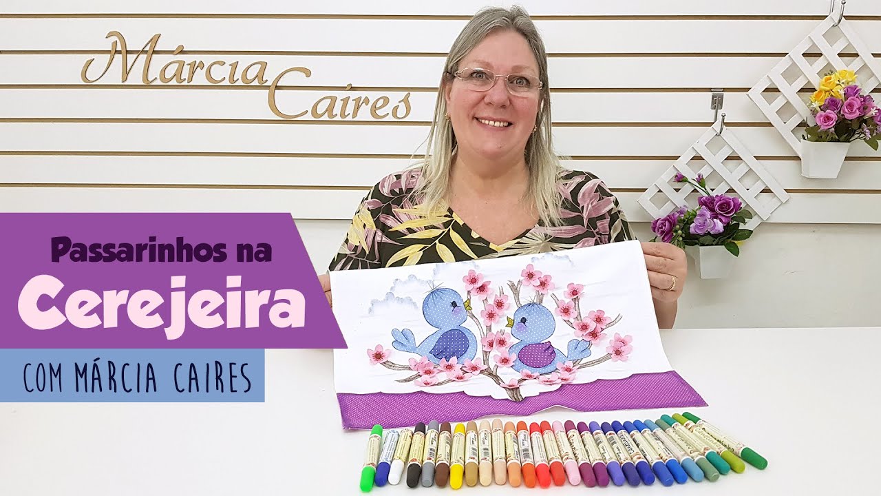 Efeito 3D - Passarinho na Cerejeira com Márcia Caires