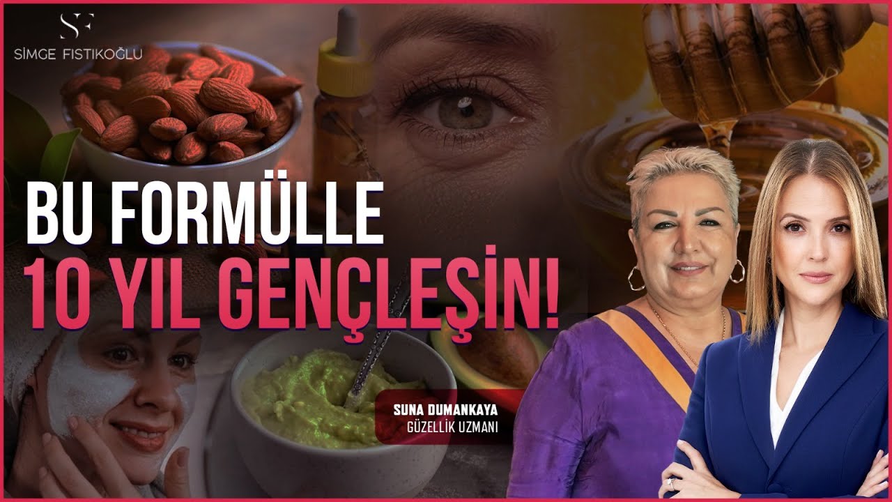 Evinizdeki 5 Malzemeyle Gençleşin! Suna Dumankaya'dan Pratik Gençlik Formülleri
