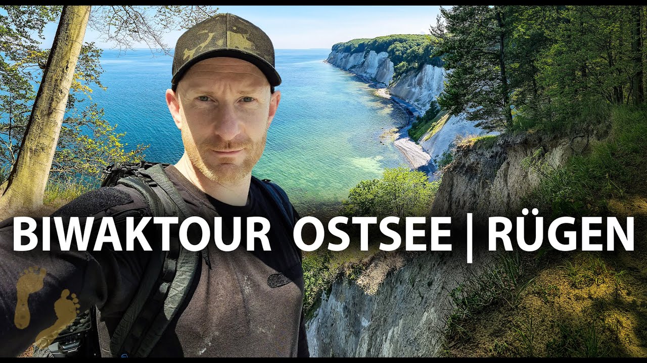 Ostsee Biwaktour I - Bedrohliche Begegnung auf Insel Rügen - Nationalpark Jasmund