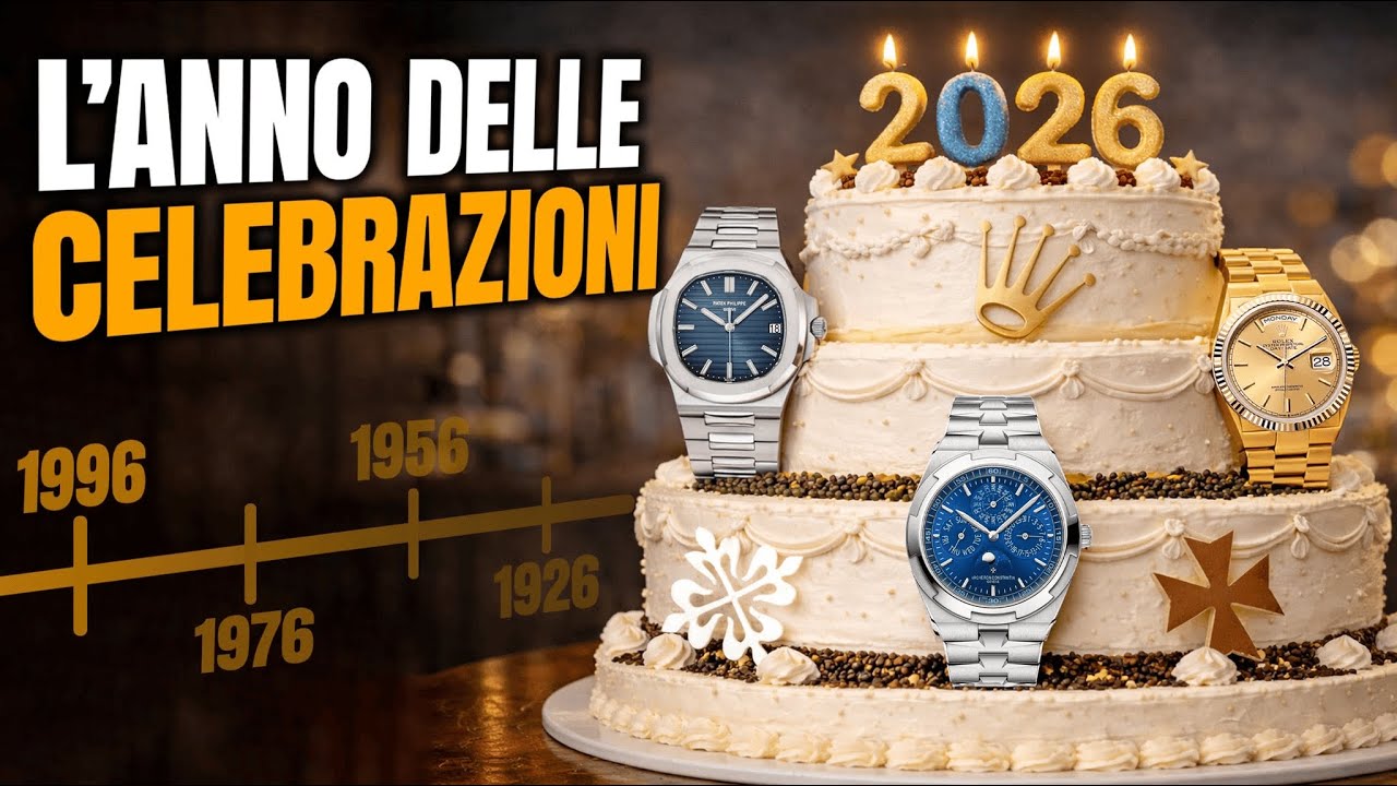 GLI ANNIVERSARI DEL 2026 - L'anno della svolta per l'orologeria?
