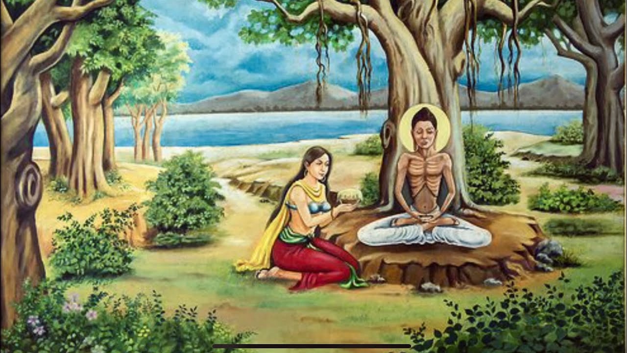 WHERE SUJATA OFFERED MILK-RICE PUDDING TO THE SIDDHARTHA GAUTAM, ending his 6 years of asceticism.