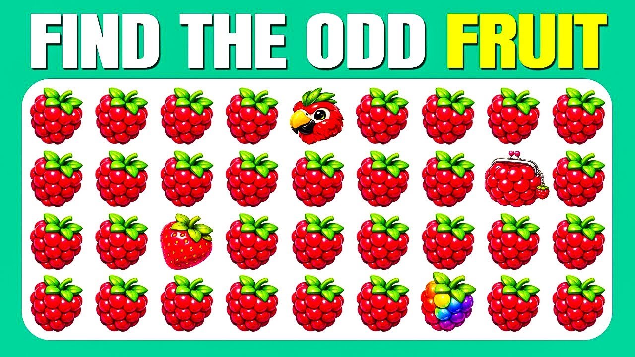 Find the Odd Emoji Out! | Emoji Challenge 🔍🤯