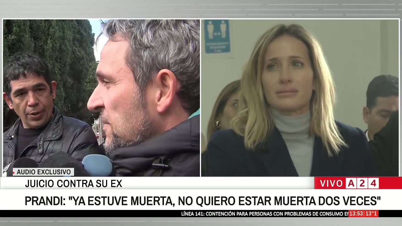 💬 LA PALABRA DE JULIETA PRANDI EN EL JUICIO CONTRA SU EX