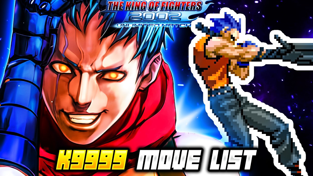 K9999 MOVE LIST - The King of Fighters 2002 Unlimited Match (KOF2002)