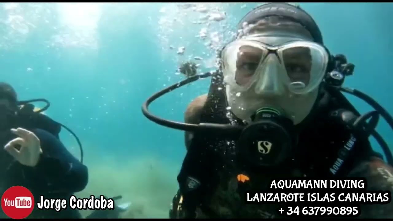 Bautismo en Buceo en Lanzarote Islas Canarias España