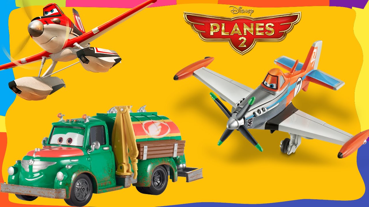 Disney Planes 2 Fire and Rescue Toys Unboxing Firefighter Dusty | Supercharged Dusty