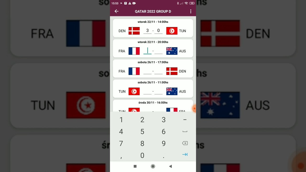 Typowanie mś świata 2022 Qatar