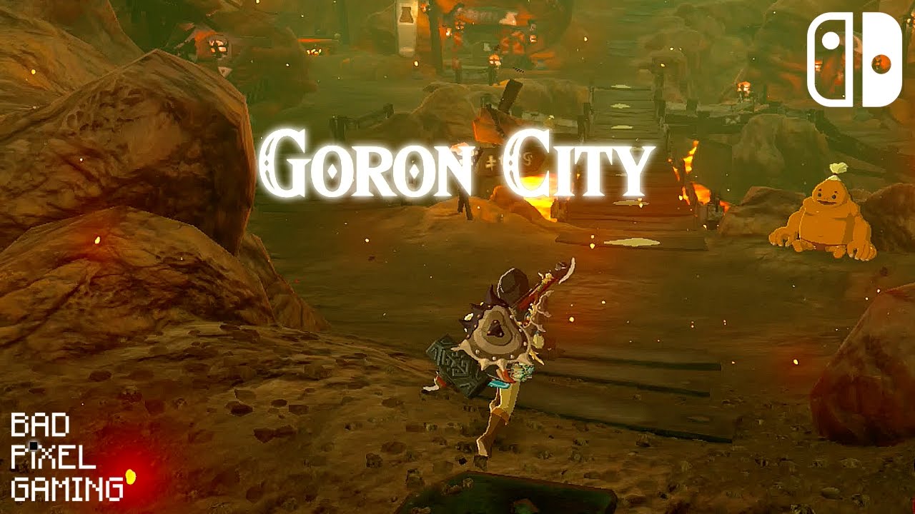 How to Get to Goron City and Get Flamebreaker Armor - Breath of The Wild - Switch Walkthrough