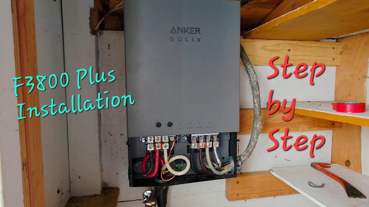 Anker Solix F3800 Plus Installation & Walkthrough with Smart Power Panel 