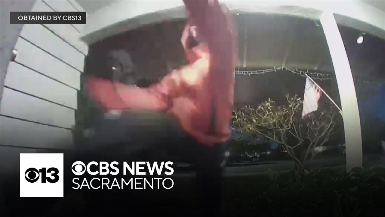 Doorbell camera captures thieves breaking into Stockton home