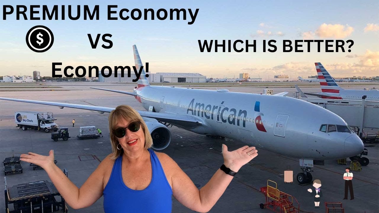 Economy vs PREMIUM Economy! What's The Difference? American Airlines 777-200