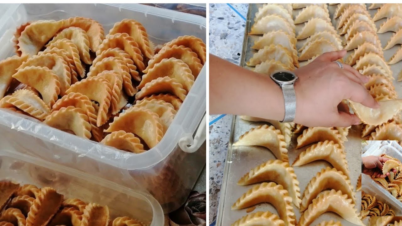 اللون لي كتقلب عليه كل سيدة 😉 دهبي كيلمع😱 جميع أسرار كعب غزال المنقوش 😍باللوز 😋مع ذكر الكيمة والثمن💰