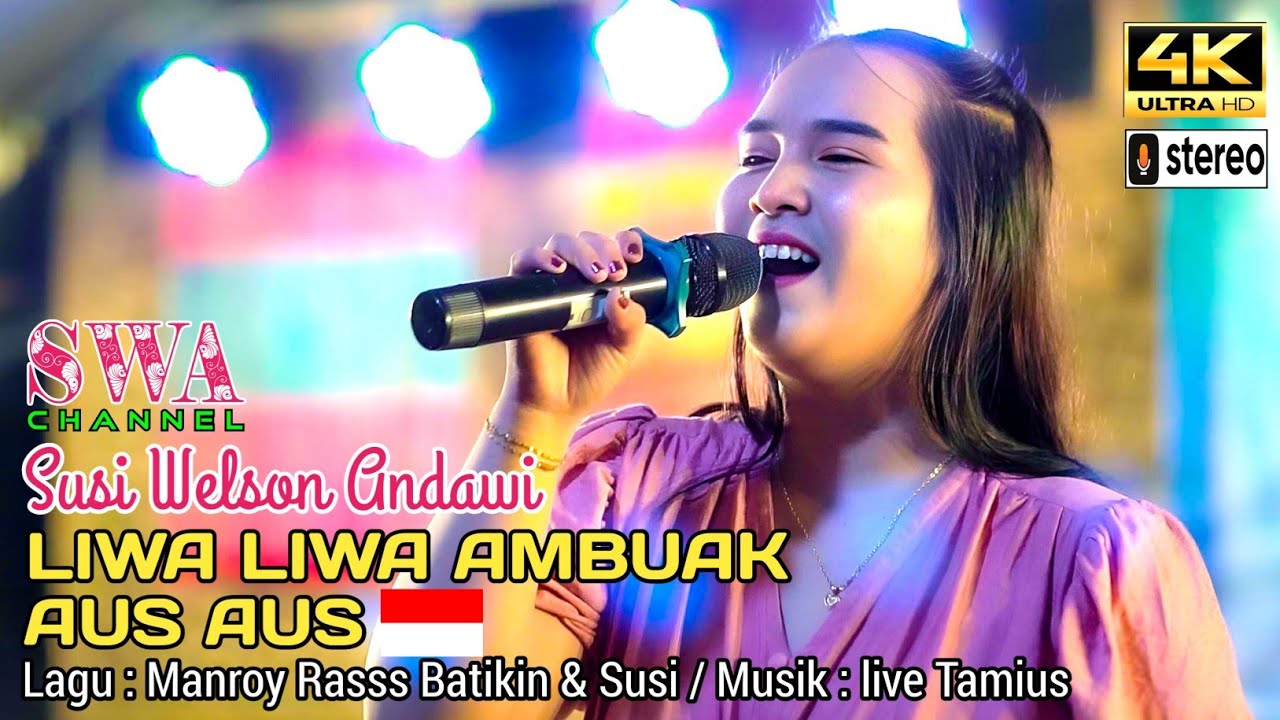 Susi Welson Live Cover ❤️ Liwa liwa ambuak & Aus Aus ❤️ Musik : Live Tamius